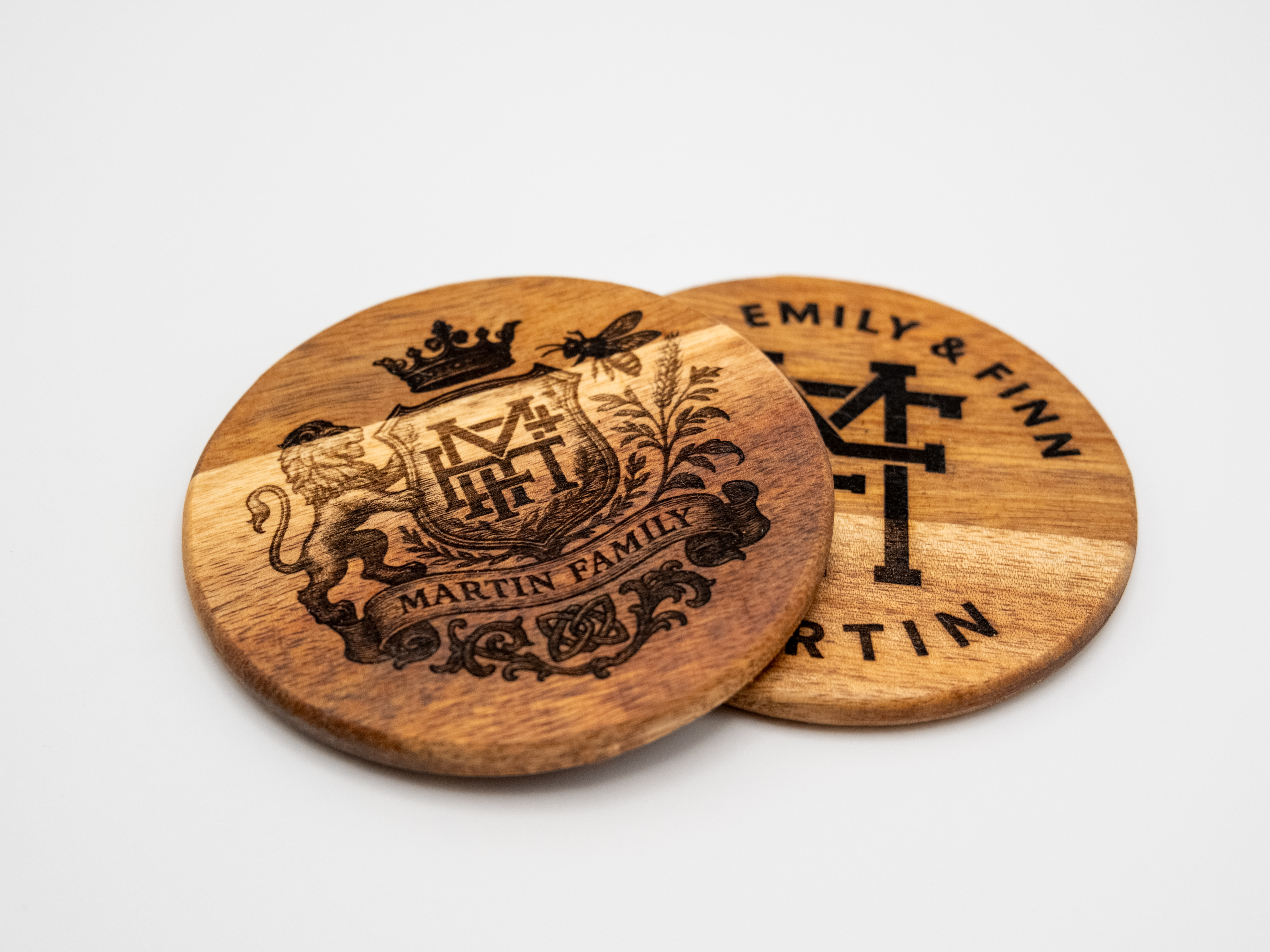 Personal logos engraved